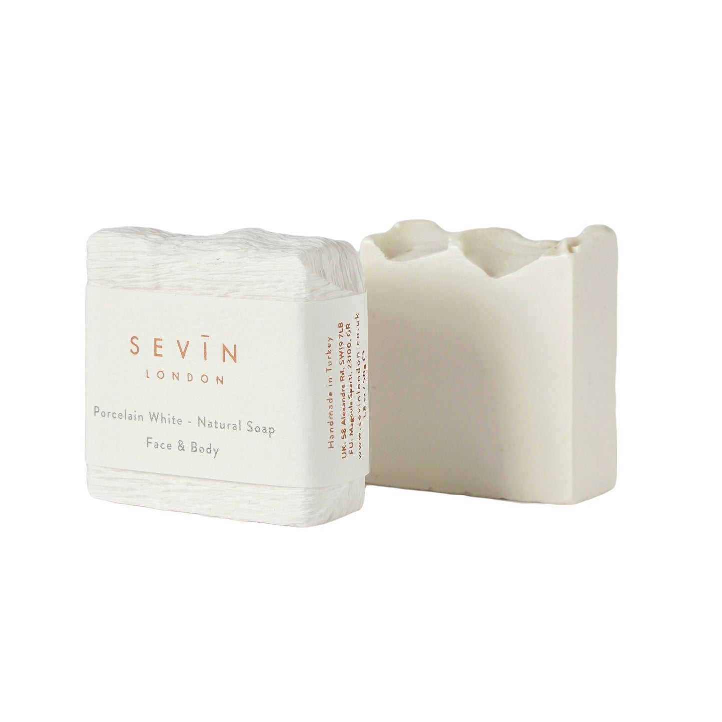 PORCELAIN WHITE MINI SOAP 50 gr