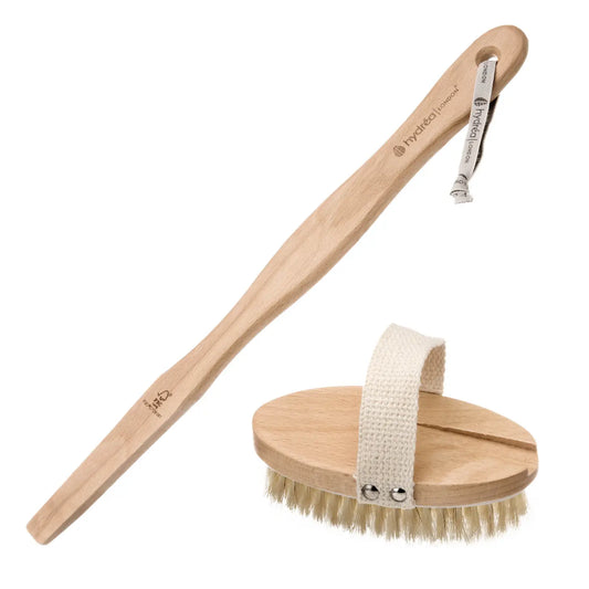 Classic Body Brush with Natural Bristles (Medium Strength)