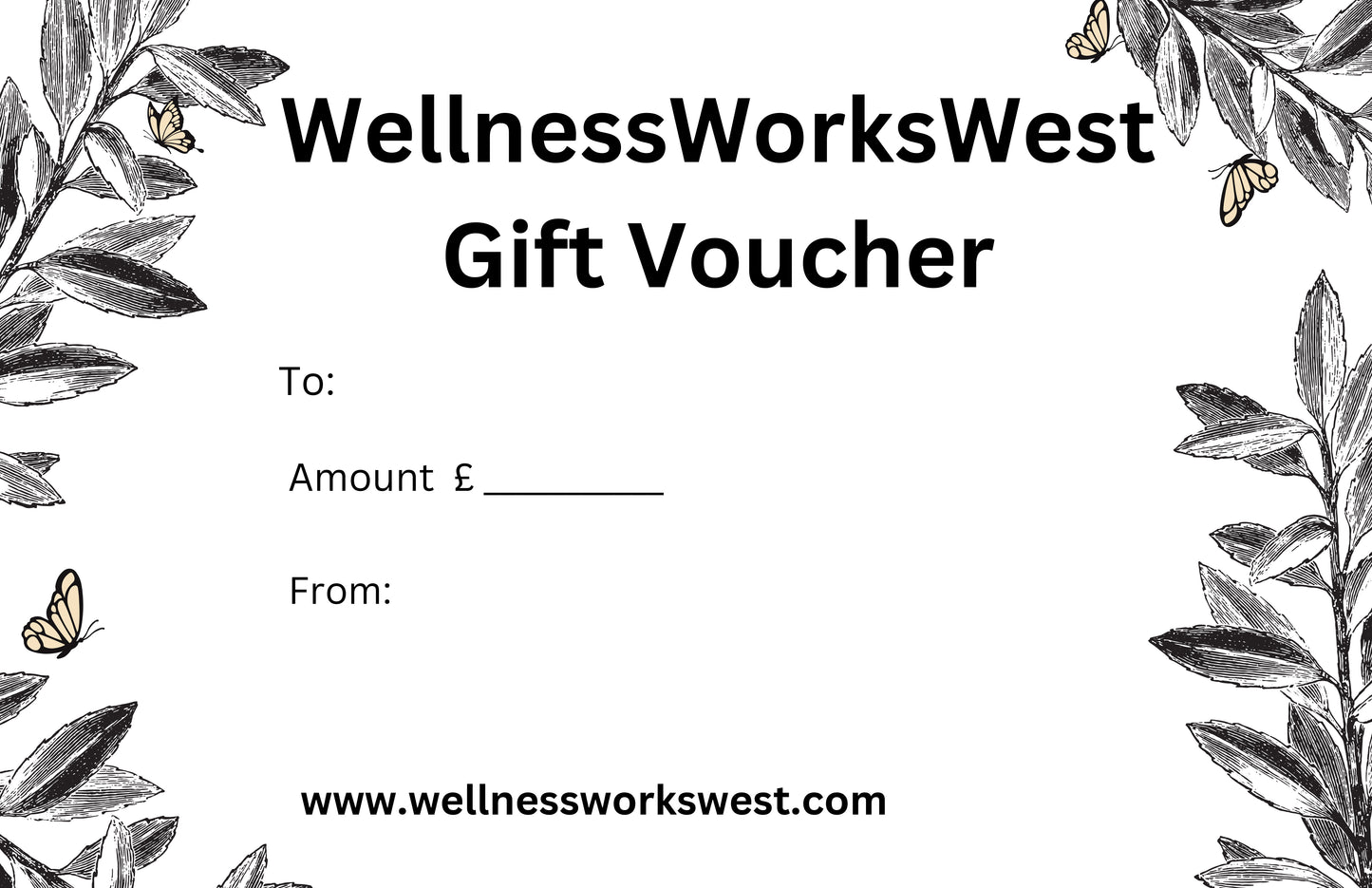 Gift Card Wellness Works West